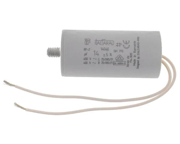 Arbeitskondensator mit Kabel 14,0 µF