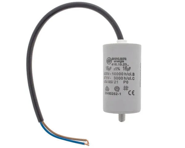 Kondensator Arbeit mit Kabel 16,0 µF
