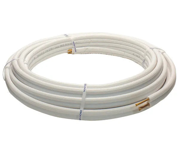 Isoliertes Kupferrohr bipolar 1/4+3/8 20m