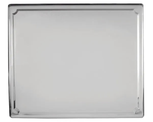 Abdeckplatte für Arbeitsfläche 610x520x54 mm glatt Edelstahl