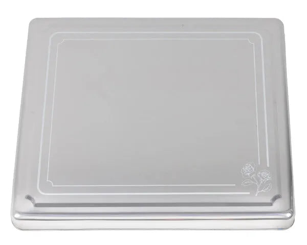 Abdeckplatte Arbeitsfläche 610x520x48 mm, Edelstahldekor