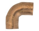 Winkel 90º h-h 90 Kupfer 1/4''