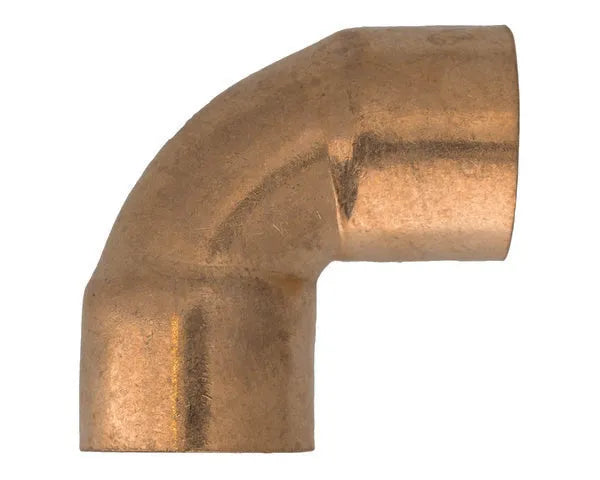 Winkel 90º h-h 90 Kupfer 1/2''