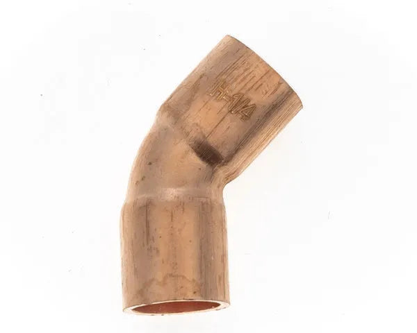 Kurve 45º h-h 41 Kupfer 1/4''