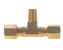 Rohrverschraubung 1/4" SAE Kegel x 1/8" GAS/NPT x 1/4" SAE Kegel