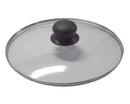 Glasdeckel mit Stellknopf ø 28 cm.