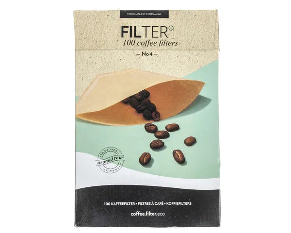 KAFFEEFILTER ELEKTRISCHE KAFFEEMASCHINE NR. 4 100 Stk.