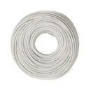 Cable manguera eléctrico 4x1,5 mm 0,5KV blanco para electrodomésticos universal