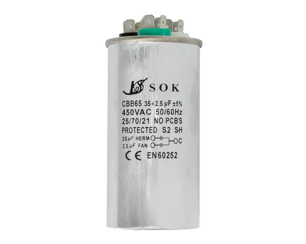 Kondensator Arbeit 35 + 2,5µF 450 V