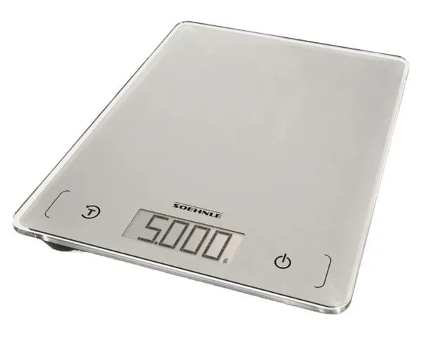 Digitale Waage bis 5 kg. kompakte Seite