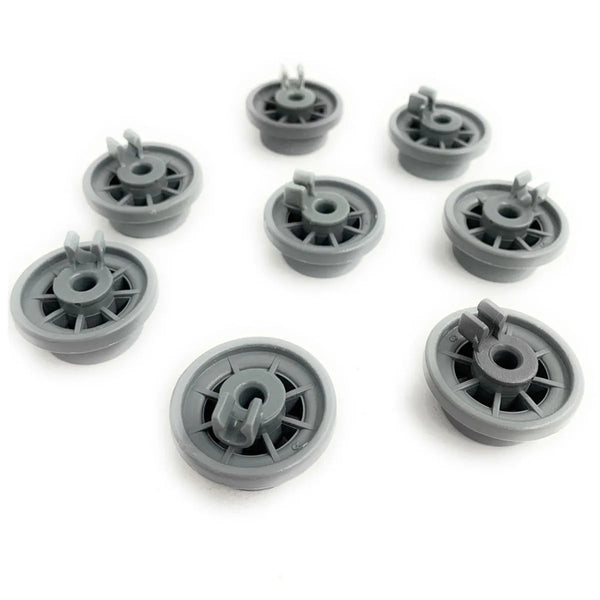 Pack 8 ruedas cesta lavavajillas Balay, Bosch, Siemens 00165314