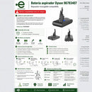 Akku für Dyson-Staubsauger 96783407