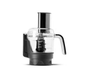 Accesorio procesador de alimentos AC22300007 para Nutribullet Ultra Plus+, bol de 2 tazas con tapa, boca de carga y empujador