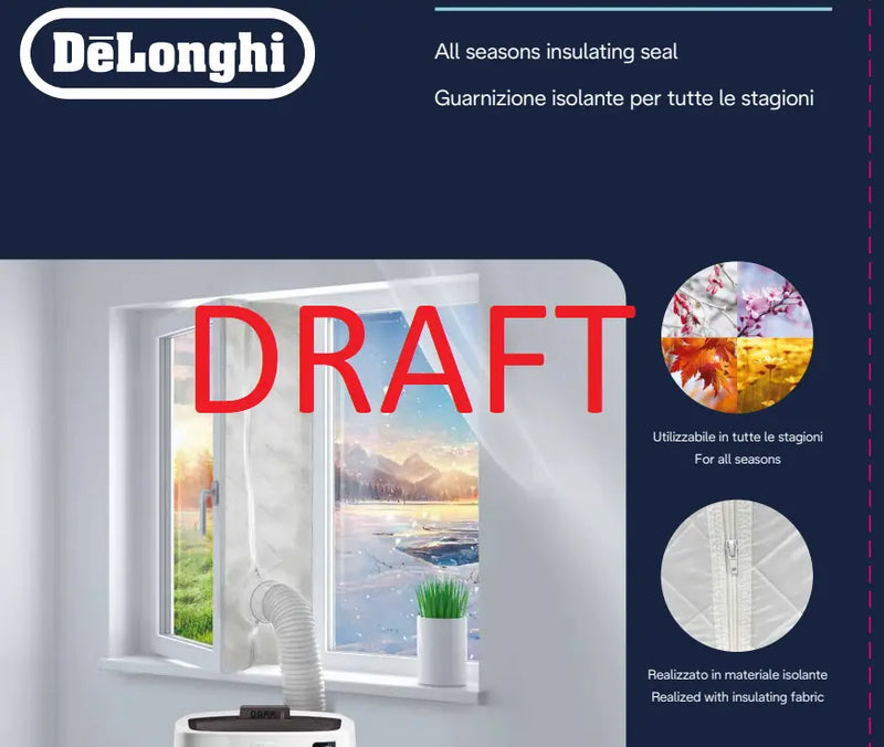 DeLonghi Dichtungsstoff für Fensterklimaanlage AS00007125