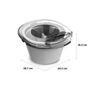 Kenwood AW20010022 KAX71.000WH Küchenroboter-Eismaschine