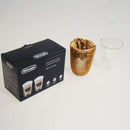 DeLonghi Set Latte Macchiato Gläser für Kaffeemaschinen AS00009916