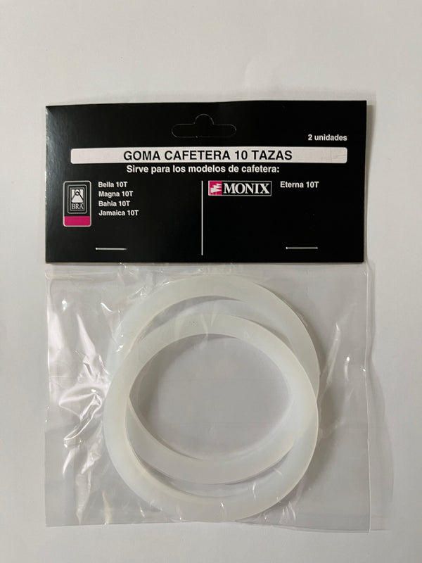 Pack de 2 juntas cafetera 10 Tz Inox. Bra-Monix 990928