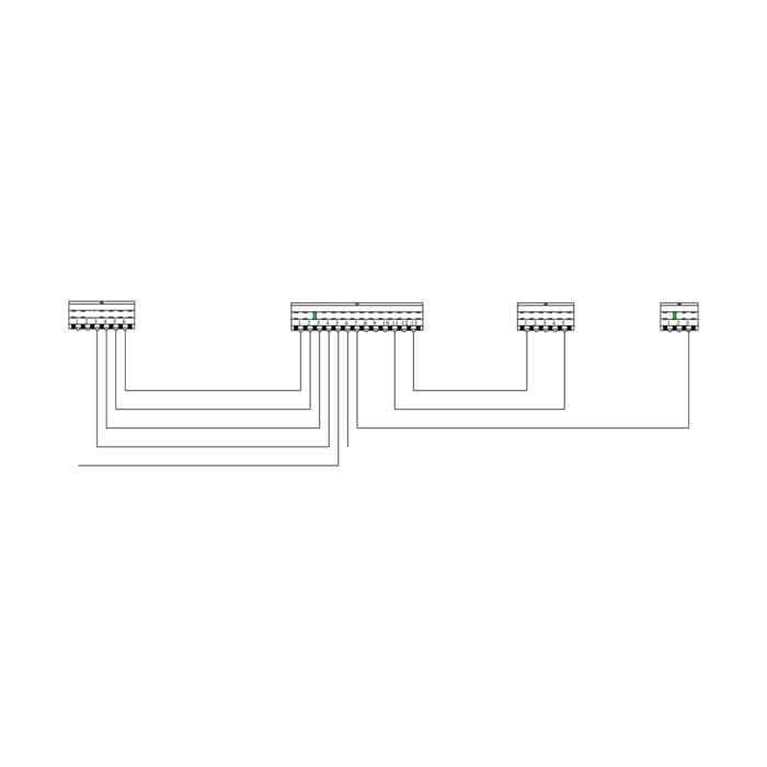 Verkabelung der Leiterplatte des Türschaltersteuerkreises J12 Electrolux 140046836031