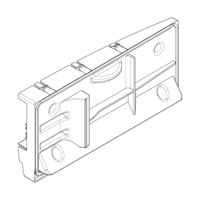 Electrolux-Basisabdeckung 1256268002