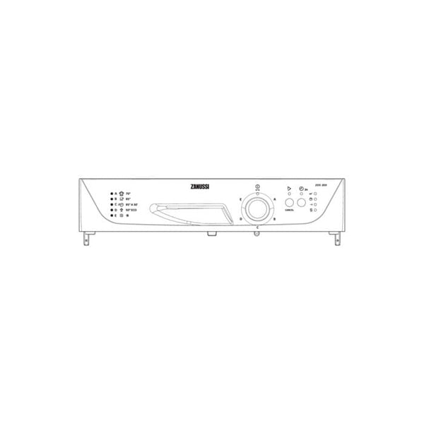 Electrolux Ein-/Aus-Taste aus Edelstahl 1528655317