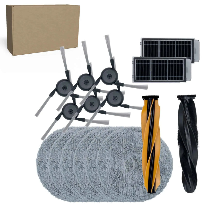Kit de mantenimiento robot aspirador Dreame X50 Ultra, X50 Master, L40s Pro Ultra, L50 Pro Ultra y Matrix10 Ultra 15 piezas R0515