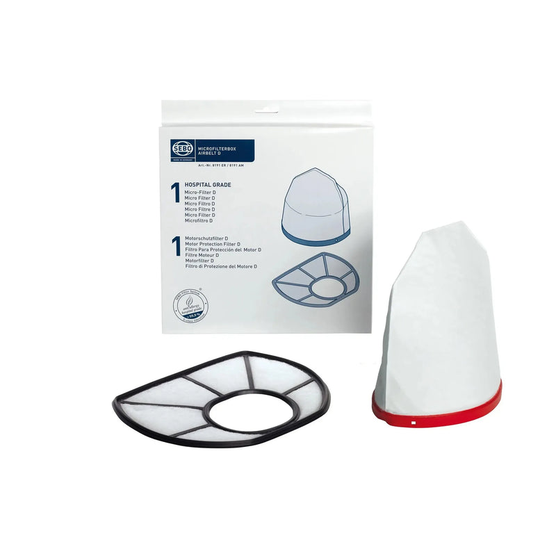 Tapa aspirador Caja de microfiltros Sebo D original SEB0014