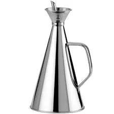 ALZA BASIC aceitera antigoteo inox 500 ml.
