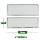 ORIGINAL Lichtabdeckung für Balay, Bosch, Siemens, Lynx Dunstabzugshaube, 2 Stück