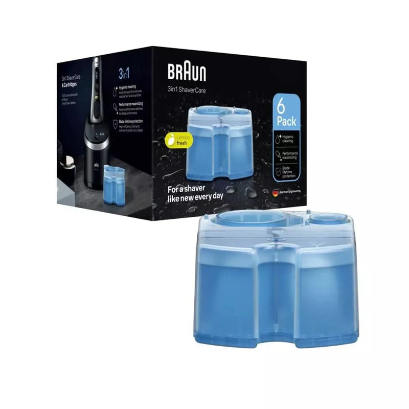 Kartusche 5+1 Lemon Fresh Rasierer Braun Clean Spare 81662201