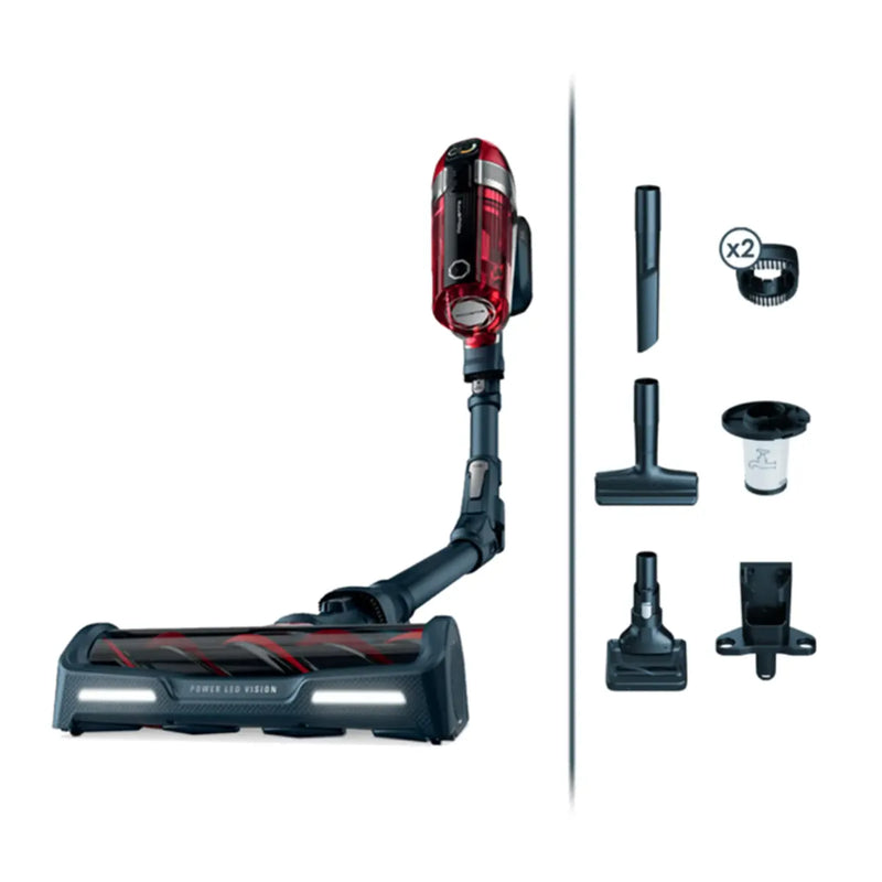 Aspirador de mano Rowenta X Force Flex 11.60 Animal Care Roja